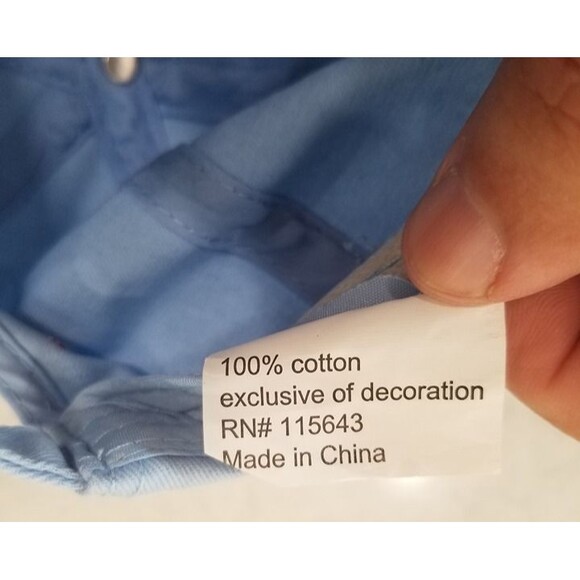 US Open Pebble Beach 2019 Hat Mens One Size Blue - Picture 6 of 6